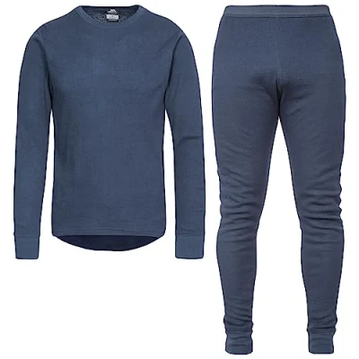 Afbeelding van Trespass Funktionsunterwäsche Mystery Thermal Baselayer Set Navy XL