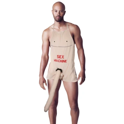 Afbeelding van Apron with Plush Penis Sex Machine