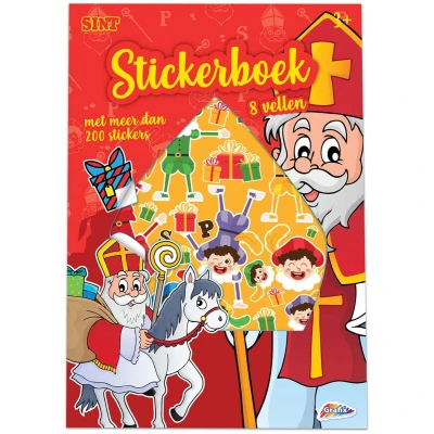 Afbeelding van Creative Craft Group Stickerboek Sinterklaas