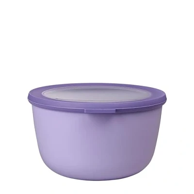 Image de Mepal Bol Multifonction Cirqula Rond Boîte Conservation Alimentaire avec Couvercle Convient comme de Hermétique pour le Réfrigérateur, Micro ondes &amp; Congélateur 2000 ml Vivid lilac