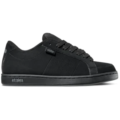 Afbeelding van Etnies Kingpin Skateschoenen, Heren, Maat: 38, Black Leer en imitatieleer