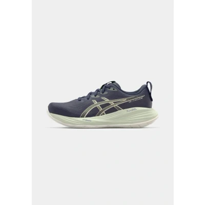 Afbeelding van Asics Gelcumulus 27 Hardloopschoenen voor op de weg, Dames, Maat: 37, Black concrete Kunststof