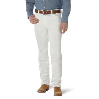 Afbeelding van Wrangler Cowboy jeans voor heren, Wit.