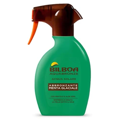 Afbeelding van BILBOA snelbruinings spray verfrissend met munt zonder spf
