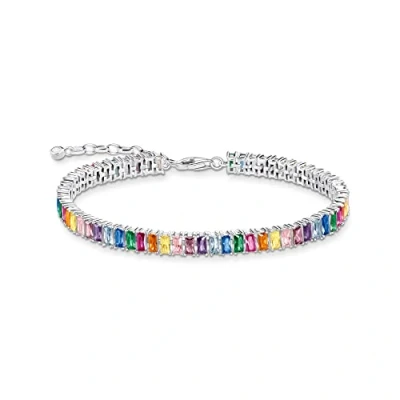 Afbeelding van Thomas Sabo damesarmband 925 Silver Glass Stone One Size 88706358