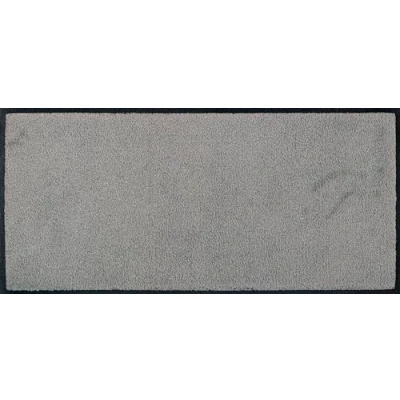 Afbeelding van wash+dry Deurmat, koudgrijs, 35 x 75 cm, voor binnen en buiten, wasbaar, grijs