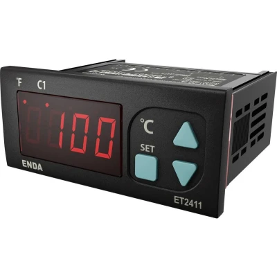 Afbeelding van Enda ET2411 230 08 Temperatuurregelaar NTC 60 tot 150 C Relais 8 A (l x b h) 71 77 35 mm