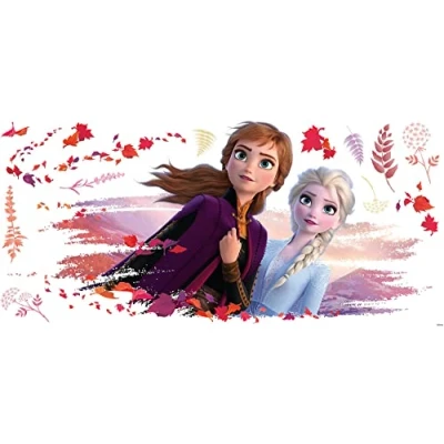 Image de RoomMates stickers muraux Anna &amp; Elsa vinyle 15 pièces