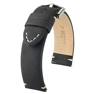 Afbeelding van HIRSCH RANGER L BLACK CALF 24/24MM 05402050 2 24