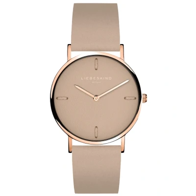 Afbeelding van Liebeskind Berlin Horloge, Dames, Maat: One Size, Rosé