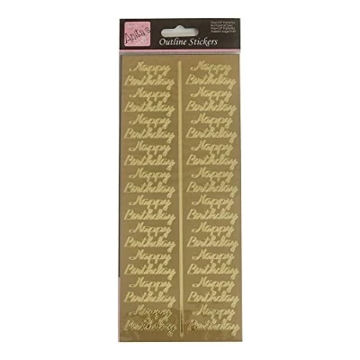 Afbeelding van Anita&#039;s Ant 8101506 stickers voor scrapbooking, goud, Eén maat