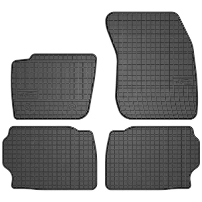 Afbeelding van M MOTOS Rubberen vloermatten voor Ford Mondeo V 2014 2022 Verbeter je reiscomfort met de zwarte antislip mat auto en automat alle weersomstandigheden, bescherming tegen vuil