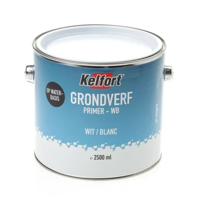 Afbeelding van Grondverf waterbasis wit 2500ml