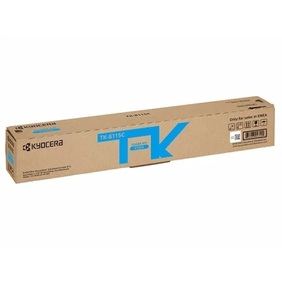 Image de Kyocera TK 8115C Cyan original cartouche de toner pour ECOSYS M8124cidn M8124cidn/KL3 M8130cidn M8130cidn/KL2 M8130cidn/KL3