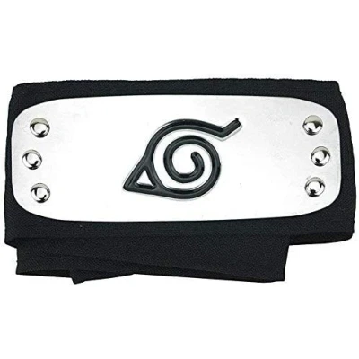 Afbeelding van Naruto Konoha Ninja haarband, zwart