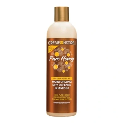 Afbeelding van Creme of Nature Pure Honey Moisturizing Dry Defense Shampoo 355ml