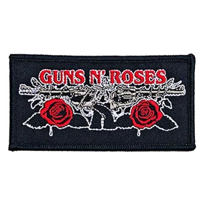 Afbeelding van Guns N&#039; Roses Vintage Pistols Patch Zwart