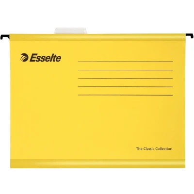 Afbeelding van Hangmap Esselte Classic folio V bodem geel