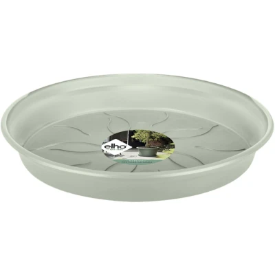 Afbeelding van Elho Green Basics Schotel 14 voor Binnen en Buiten Kweken Oogsten Ø 13.5 x H 1.8 cm Steengroen