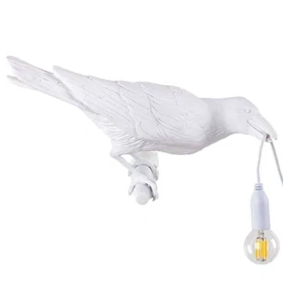Afbeelding van Seletti Bird Looking wandlamp rechts buiten wit