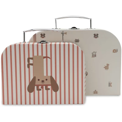 Afbeelding van Jollein Speelkoffertje Animal Friends 2 Stuks Multicolor