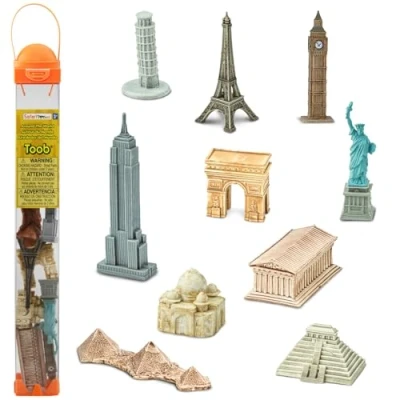 Afbeelding van Safari Speelset Around The World Toob Junior 10 delig