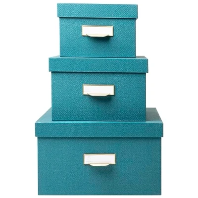 Afbeelding van Exacompta 79603E Lot de 3 boites gigo
