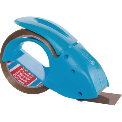 Afbeelding van Tesapack handafroller Pack &#039;n Go, blauw plakbandafroller