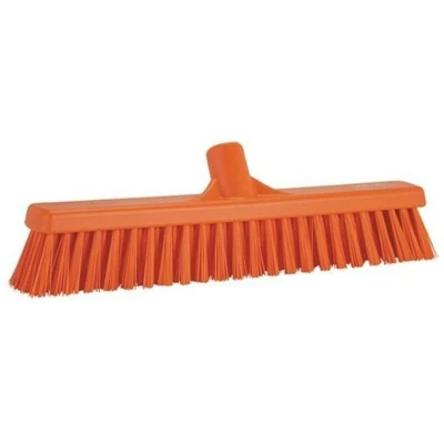 Image de VIKAN 31747 balai, 410 mm, polyester, doux/dur, orange 3174/7