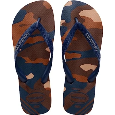 Image de Havaianas Tongs Camu pour homme, marron foncé, 39/40 EU