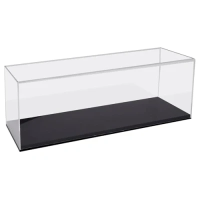 Afbeelding van HMF 46805 vitrine van acryl voor miniatuurauto&#039;s, figuren, 50 x 16 18 cm, transparant