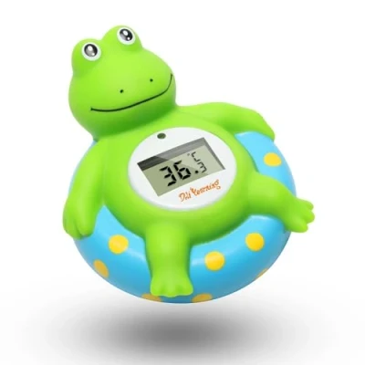 Afbeelding van Doli Yearning Frog Badthermometer voor baby&#039;s, badspeelgoed peuters, badbadthermometer, Fahrenheit en Celsius blauw