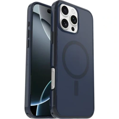 Afbeelding van Otterbox Symmetry Clear Mag iPhone 16 Pro Max Hoesje blue bear