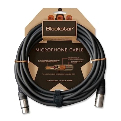 Afbeelding van Blackstar Professionele XLR kabel mannelijk naar vrouwelijk 3 m