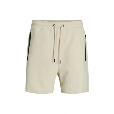 Afbeelding van Jack &amp; Jones Gordon Fusion Jogger Trainingsbroek, Heren, Maat: Medium, Weiß
