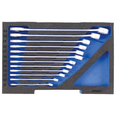 Afbeelding van Gedore 1100 CT1 7 12 delige Ringsteeksleutelset in inleg voor L Boxx 136 8 24mm