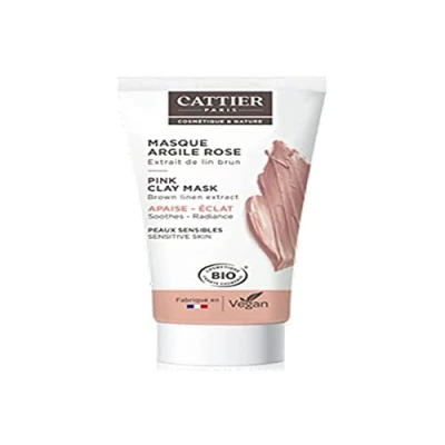 Image de Cattier Mini Masque Argile Rose Peaux Sensibles 30ml, Douceur, Hydratant
