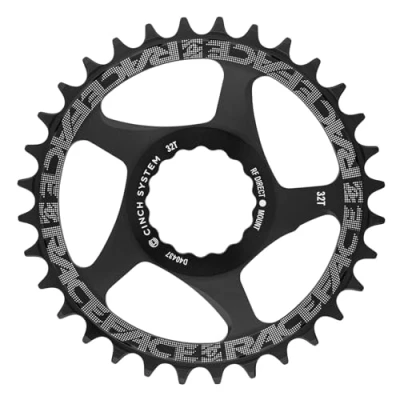 Afbeelding van Race Face DM Cinch Kettingblad 10/11/12 speed, zwart Uitvoering 34T
