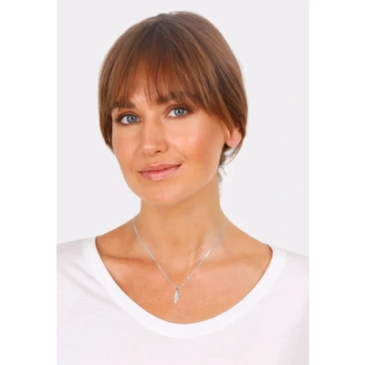 Afbeelding van Elli Feder Bicolor BOHO LOOK Ketting, Dames, Maat: 45, Silber