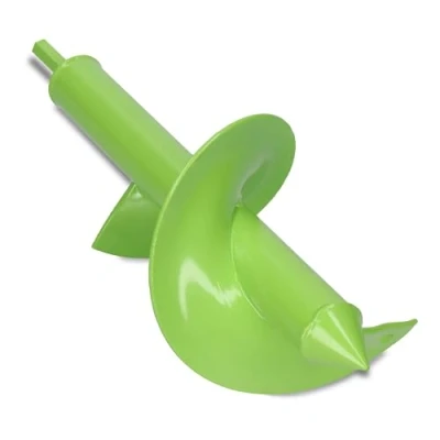 Afbeelding van WERHE grondboor voor boormachine, diameter 100 mm, 300 mm lengte, accuschroevendraaiers, het graven van planten, bloemen en kuilen, graafgereedschap