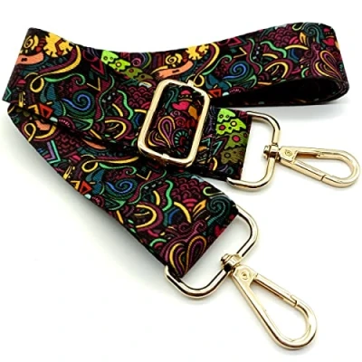 Afbeelding van Vervangende verstelbare schouderriem, handtasriem, vervanging, universele reserve riem met gouden gesp voor dames, handtas, schoudertas, accessoires, 11
