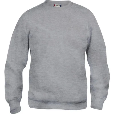 Afbeelding van Clique Basic Roundneck Junior 021020 Grijs melange