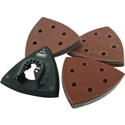 Afbeelding van SMART Blades Multitool Schuurzool + Schuurpapier Set 31 delig Velcro 93mm 3x10 stuks