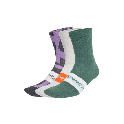 Afbeelding van adidas Terrex Multi Sokken 3 Paar Unisex Grijs 34 36