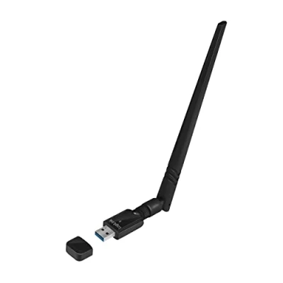 Afbeelding van LogiLink WL0246 Netwerkkaart WLAN 876 Mbit/s (USB), Netwerkadapter, Zwart