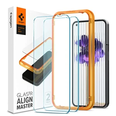 Afbeelding van Spigen Nothing Phone 1 screenprotector Full Cover glas 2 Pack