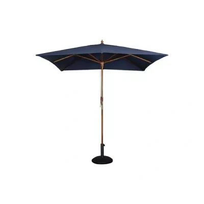 Afbeelding van Bolero vierkante donkerblauwe parasol 2,5 meter