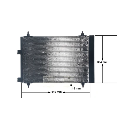 Afbeelding van Condensor, airconditioning MAHLE AC 315 000S