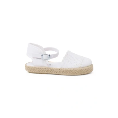 Afbeelding van Pisamonas Sandalen voor kinderen, Maat: 21, Blanco Textiel/ synthetisch
