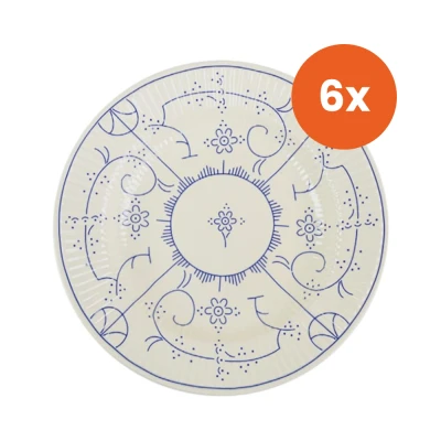Afbeelding van Royal Boch Set 6x Bord diep ø24,5cm Copenhague